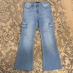 Sincerely Jules Light Blue Flare Jeans